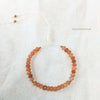 Peach Moonstone Tasbih Bracelet | Women's Prayer Beads - 33 Disc Beads, 6mm