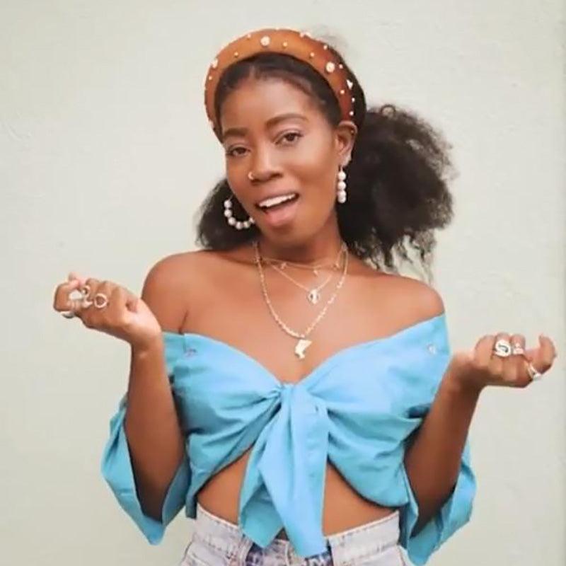 Pearl Headband Special Design Pearl Stone Velvet Hairbands Handmade Women Crown Sponge Thick Head Hoop for Girls Gorgeous Hair Accessories For Women