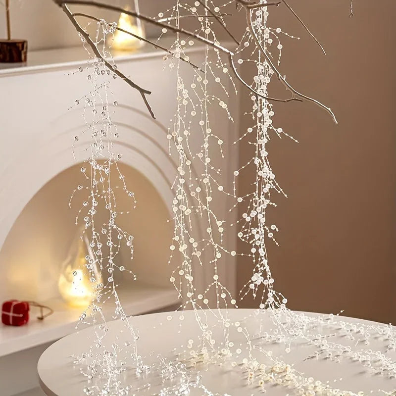 Pearl String Lights, LED, Festive Christmas Decorations