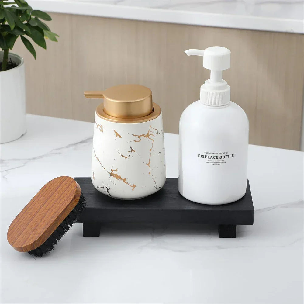 Pedestal Stand - Wooden Small 8.6inch