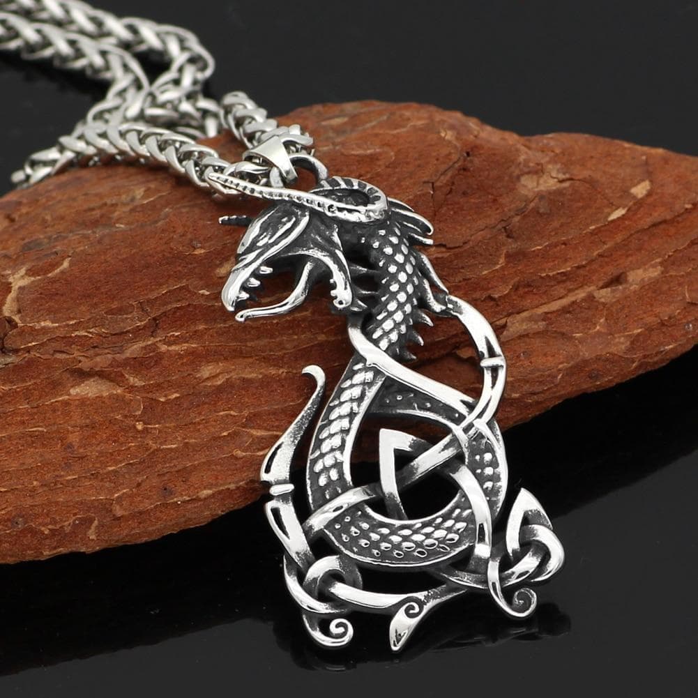 Vikings Jörmungandr  Stainless Steel Necklace