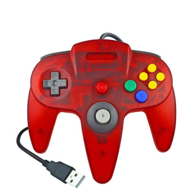 Perfect White M Shaped USB Wired Gamepad Classic Joystick Controller Compatible With Computer PC Laptop