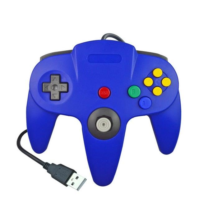 Perfect White M Shaped USB Wired Gamepad Classic Joystick Controller Compatible With Computer PC Laptop