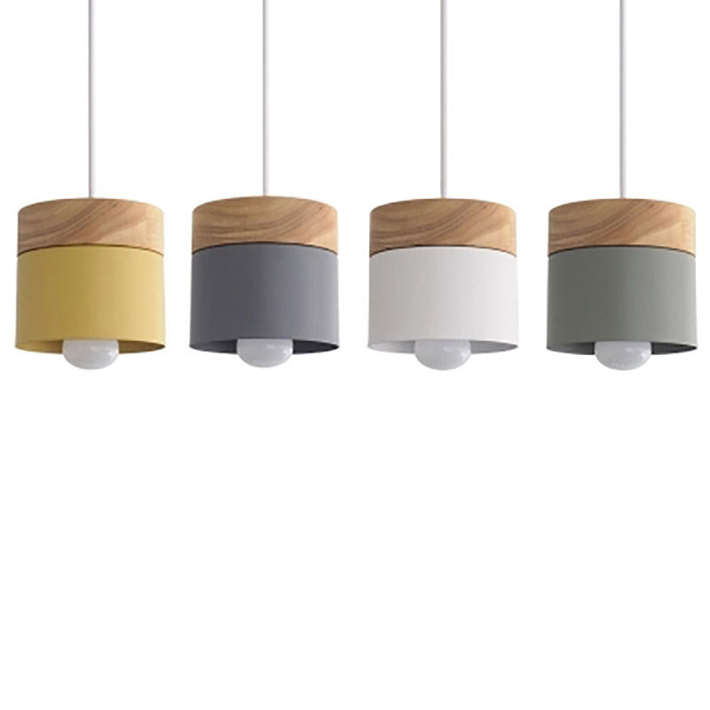 Wooden Nordic Macaron Chandelier