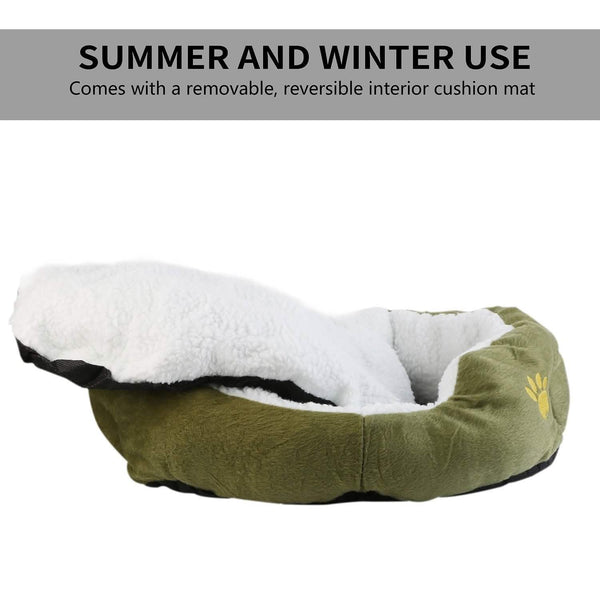 Pet Puppy Cat Soft Warm Fleece Bed