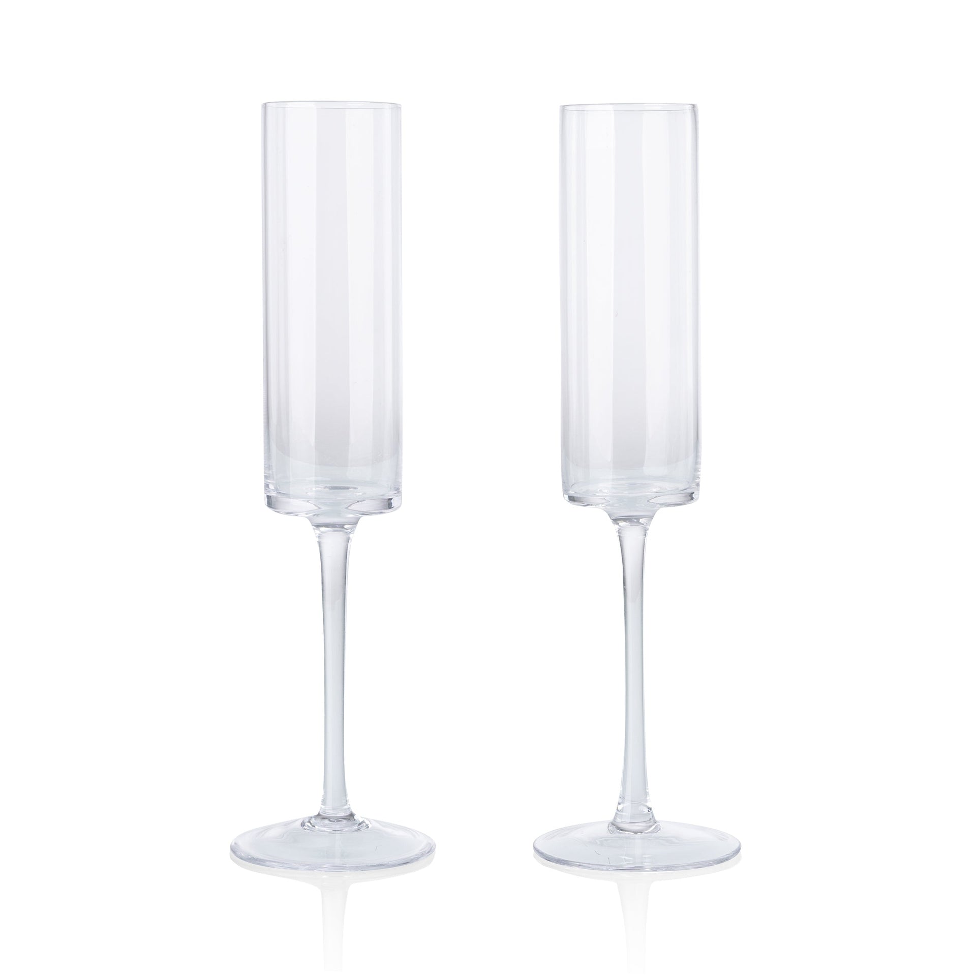 Arbane Champagne Glass Set with Cake Knife