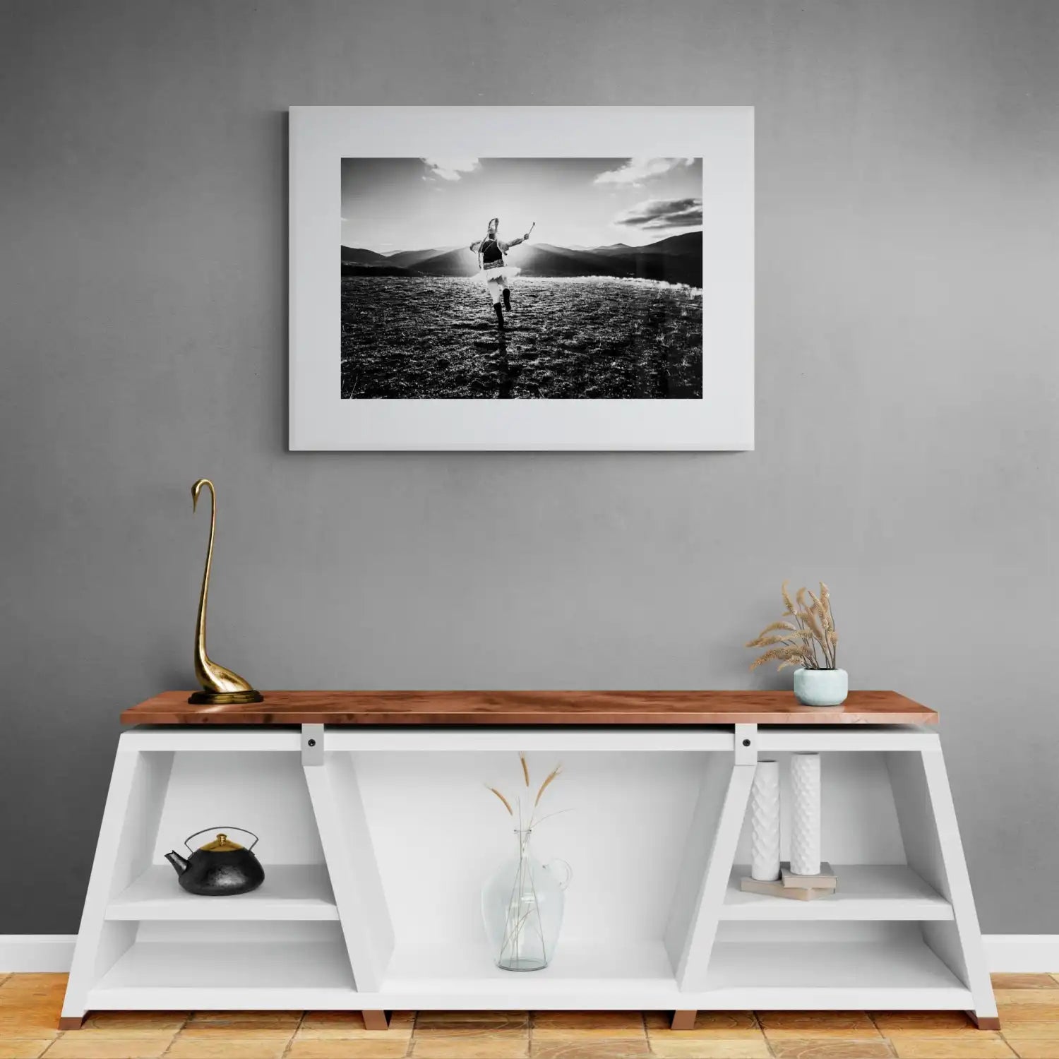 Limited Edition numbered and signed. Kotsamanos in Tetralofos, Kozani, W. Macedonia | Black-and-white wall art photography from Greece