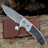 Photon Pocket Knife with Bull Horn Handle