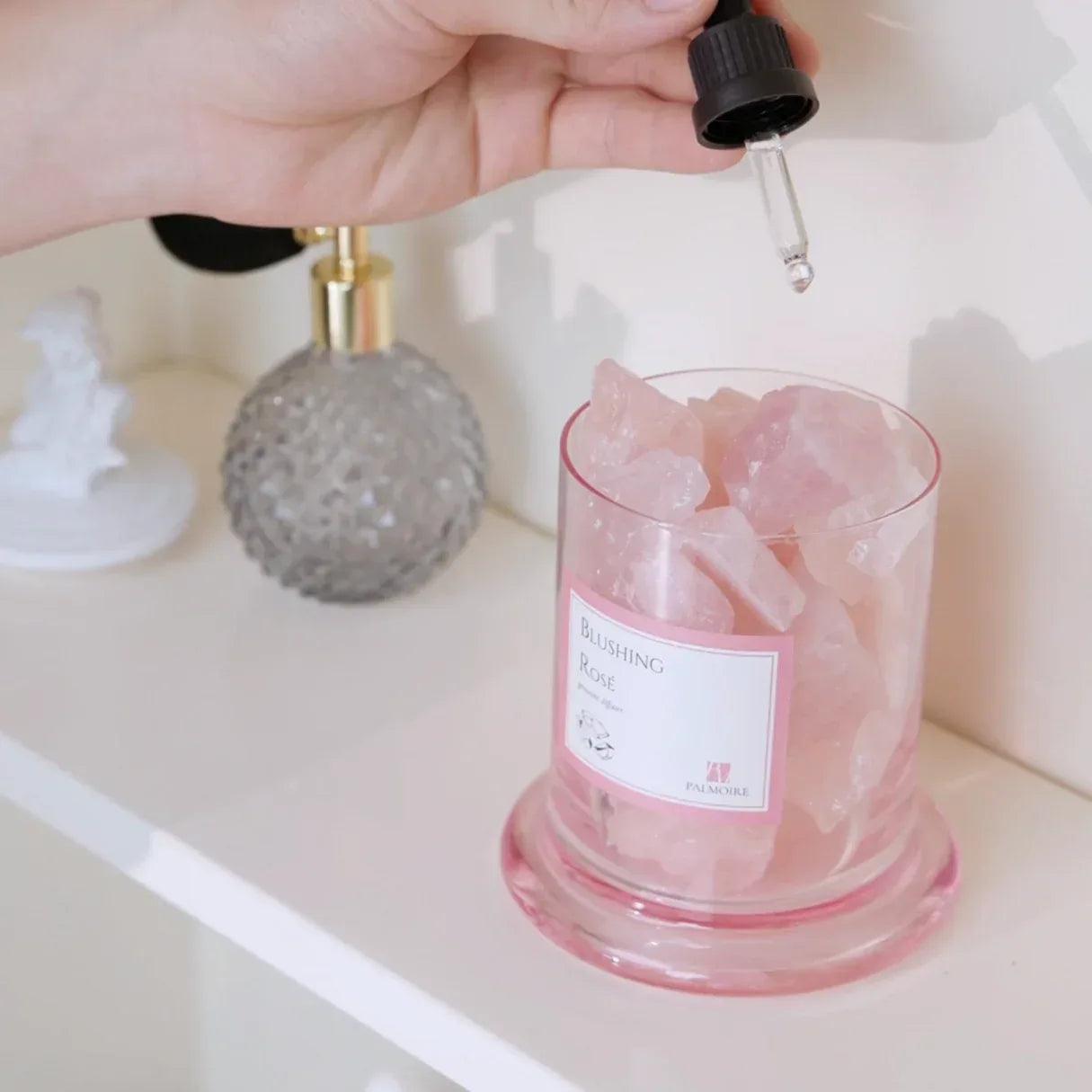 Blushing Rosé Gemstone Diffuser - Gifts for You 'n Me
