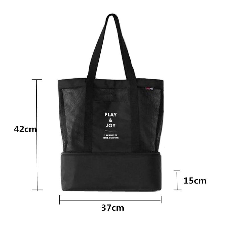 Picnic Cooler Bag Portable Food Beer Cooler Multifunction Hands Baby Diaper Bags Bottles Food Organizer Ice Bag
