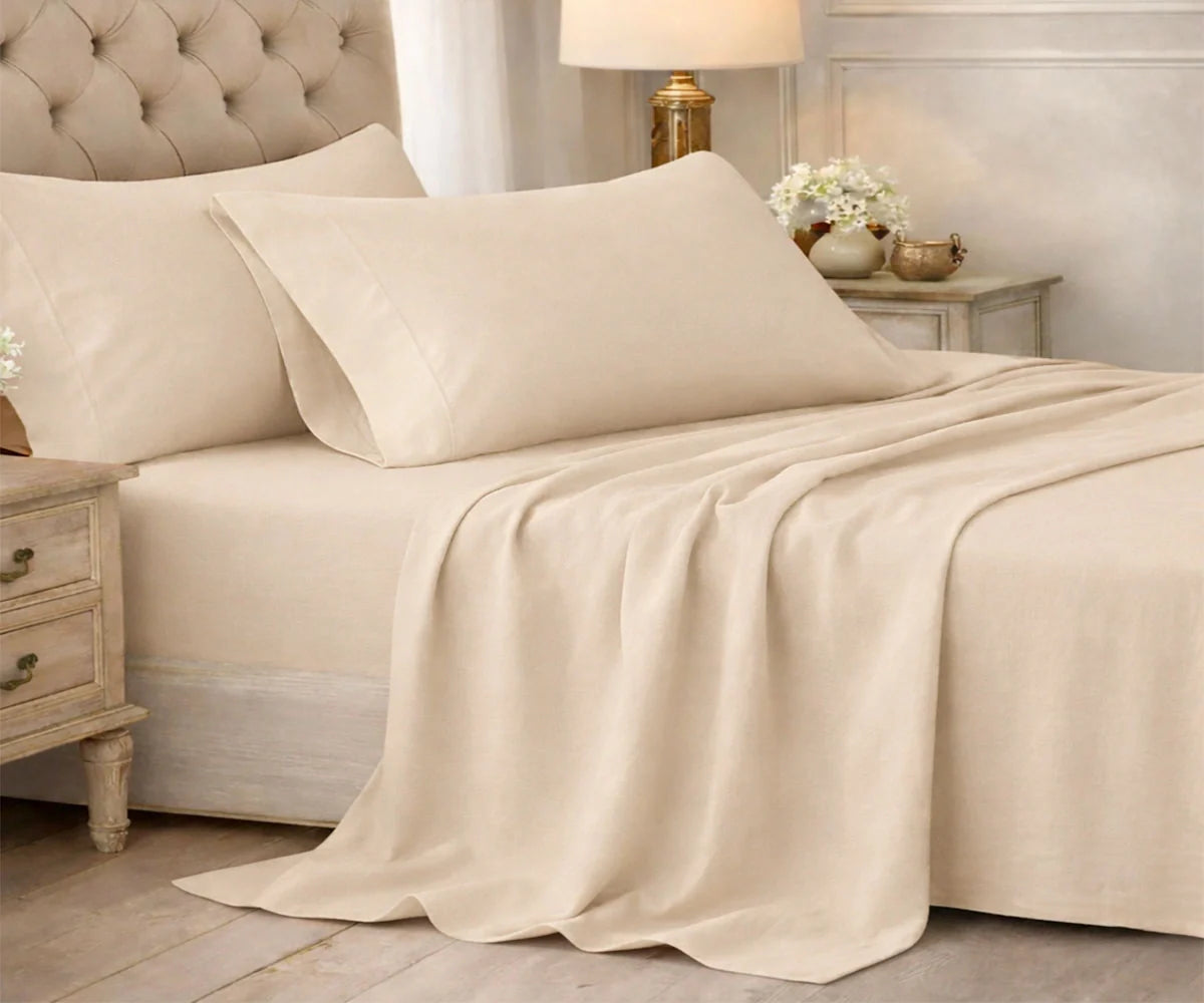 100% Cotton Sheet Set – King, Queen, Twin