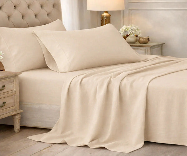 100% Cotton Sheet Set – King, Queen, Twin
