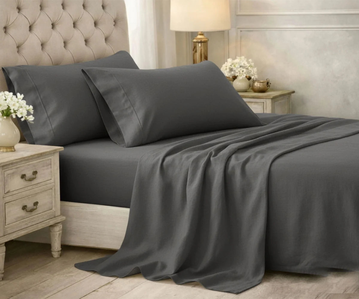 100% Cotton Sheet Set – King, Queen, Twin
