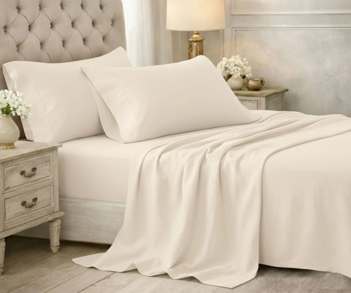 100% Cotton Sheet Set – King, Queen, Twin