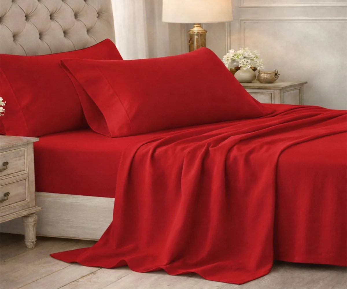 100% Cotton Sheet Set – King, Queen, Twin