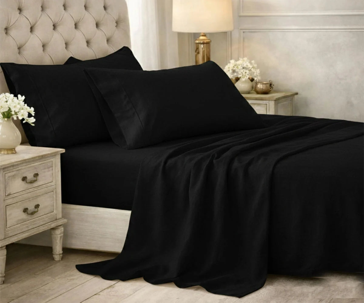 100% Cotton Sheet Set – King, Queen, Twin