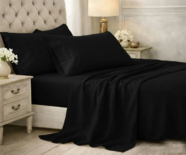 100% Cotton Sheet Set – King, Queen, Twin