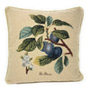 DaDa Bedding Set of 2-Pieces Sugar Plum Fruits Garden Tapestry Throw Pillow Covers w/ Inserts, 18