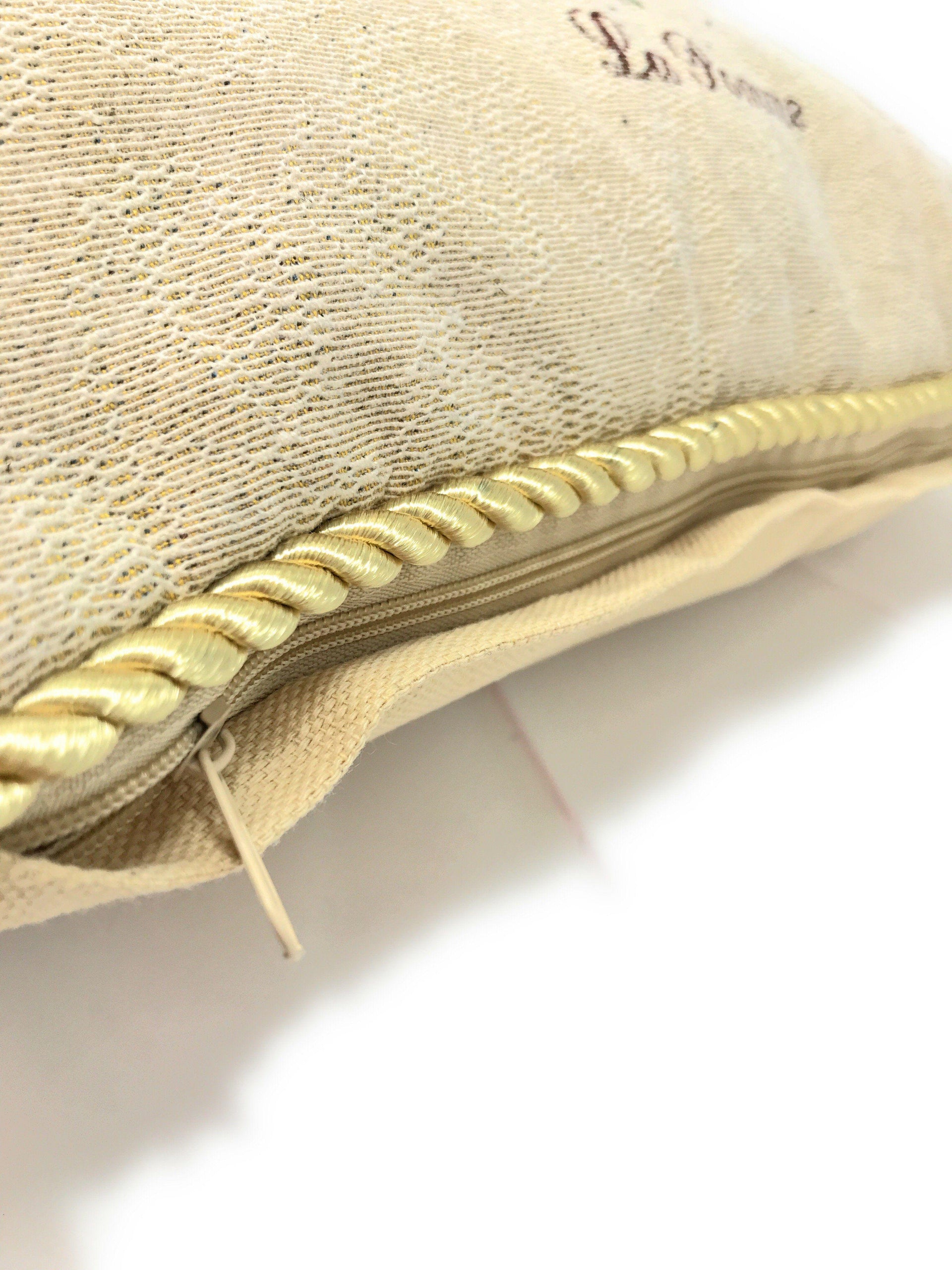 DaDa Bedding Set of 2-Pieces Sugar Plum Fruits Garden Tapestry Throw Pillow Covers w/ Inserts, 18