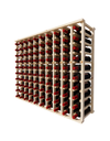 10 Column Pine Upper Wine Rack