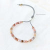 Pink Opal Tasbih Bracelet | Women's Prayer Beads - 33 Disc Beads, 6mm