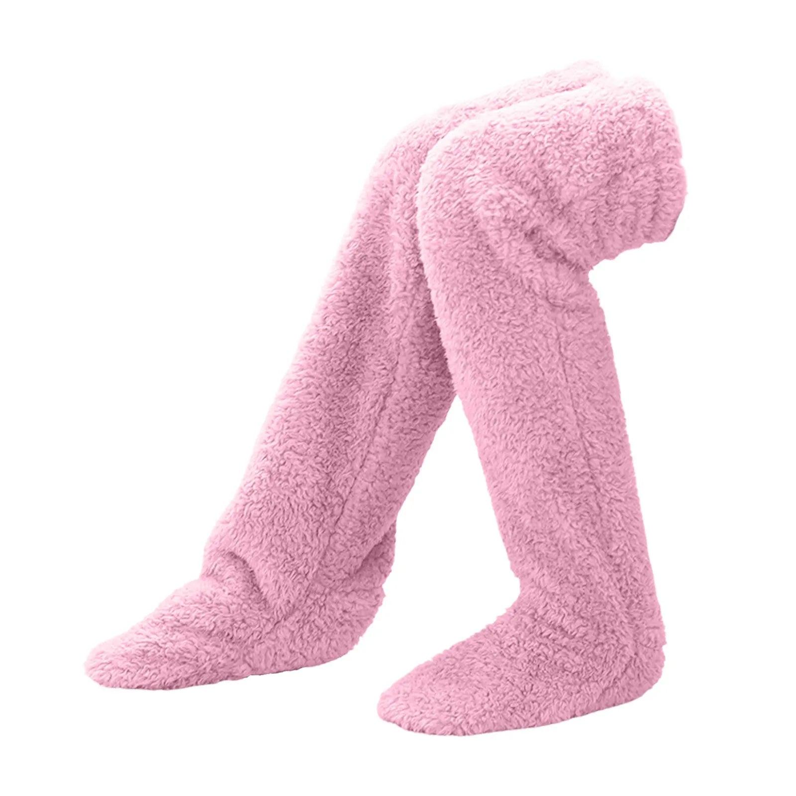 Over-Knee Fuzzy Warmth You’ll Love 🧦❄️