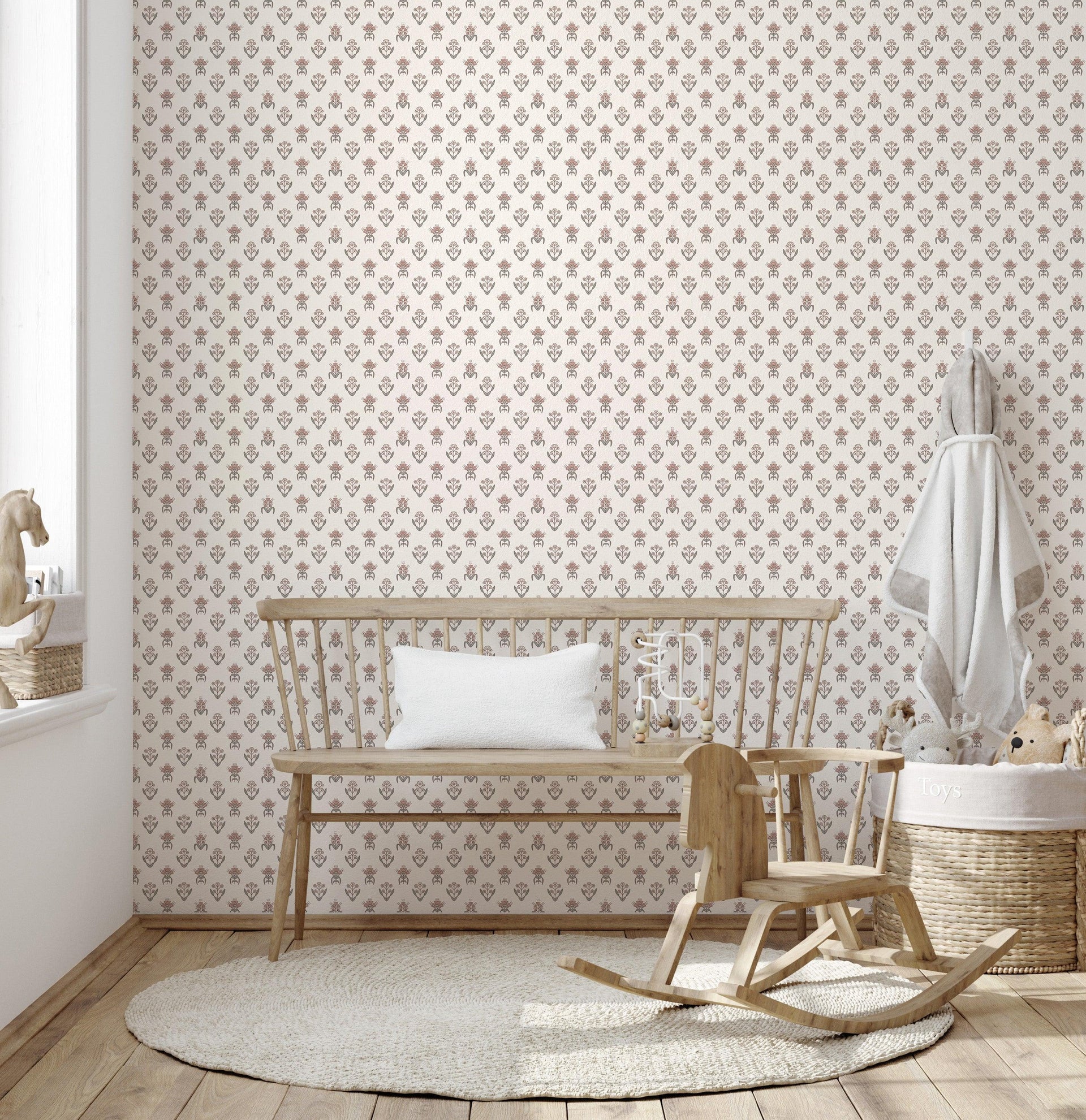 Laina Wallpaper by Quirky Paisley Designs
