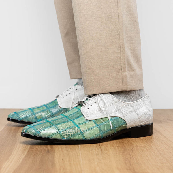 Pissa Tourquoise/White