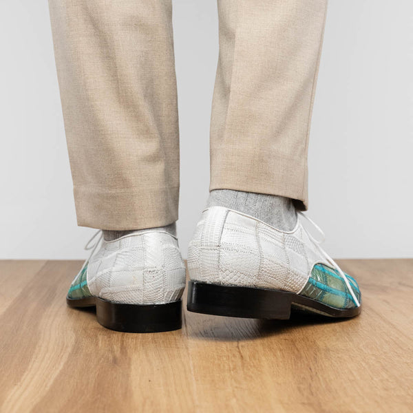 Pissa Tourquoise/White