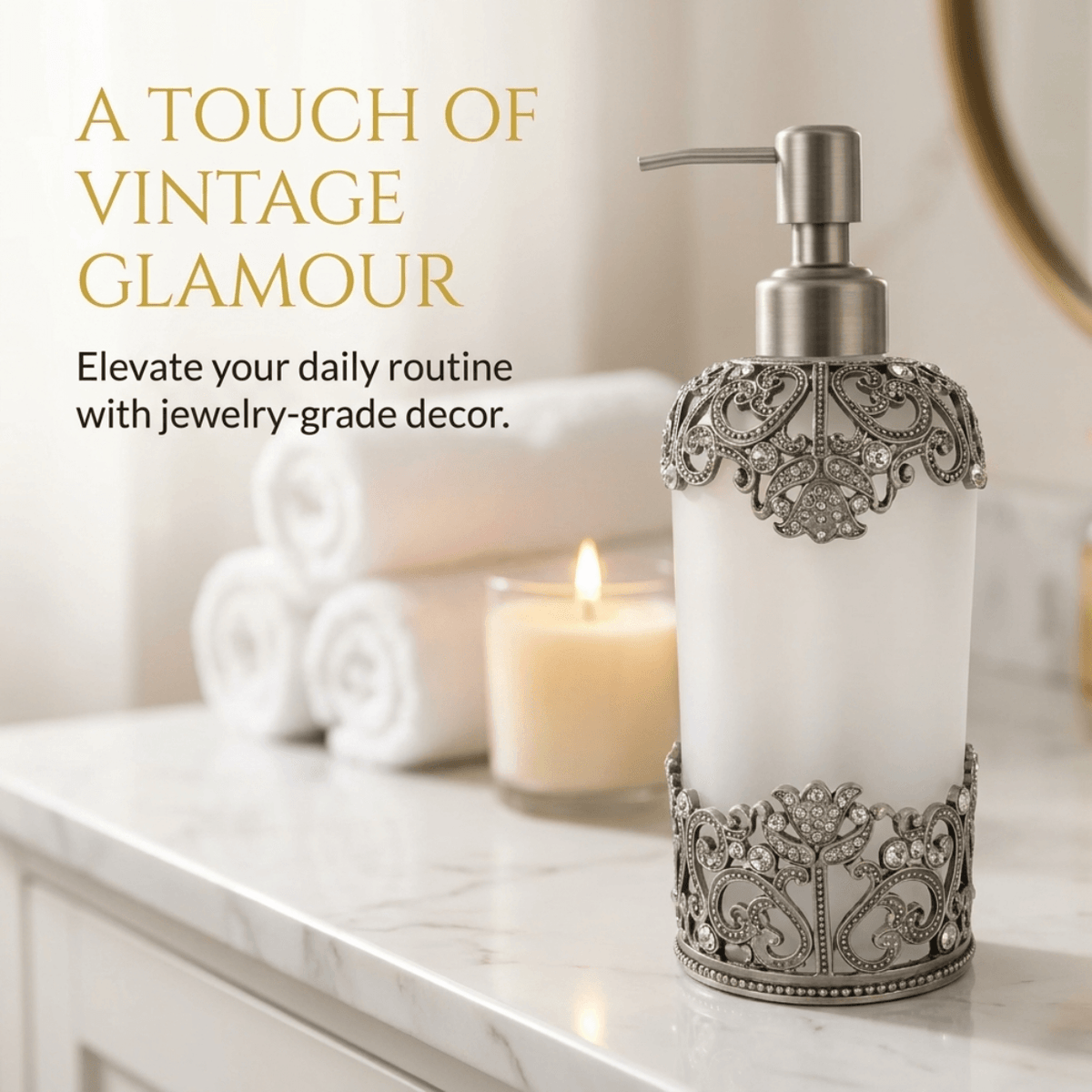 Soap Dispenser – Celestia Glow, 9 oz