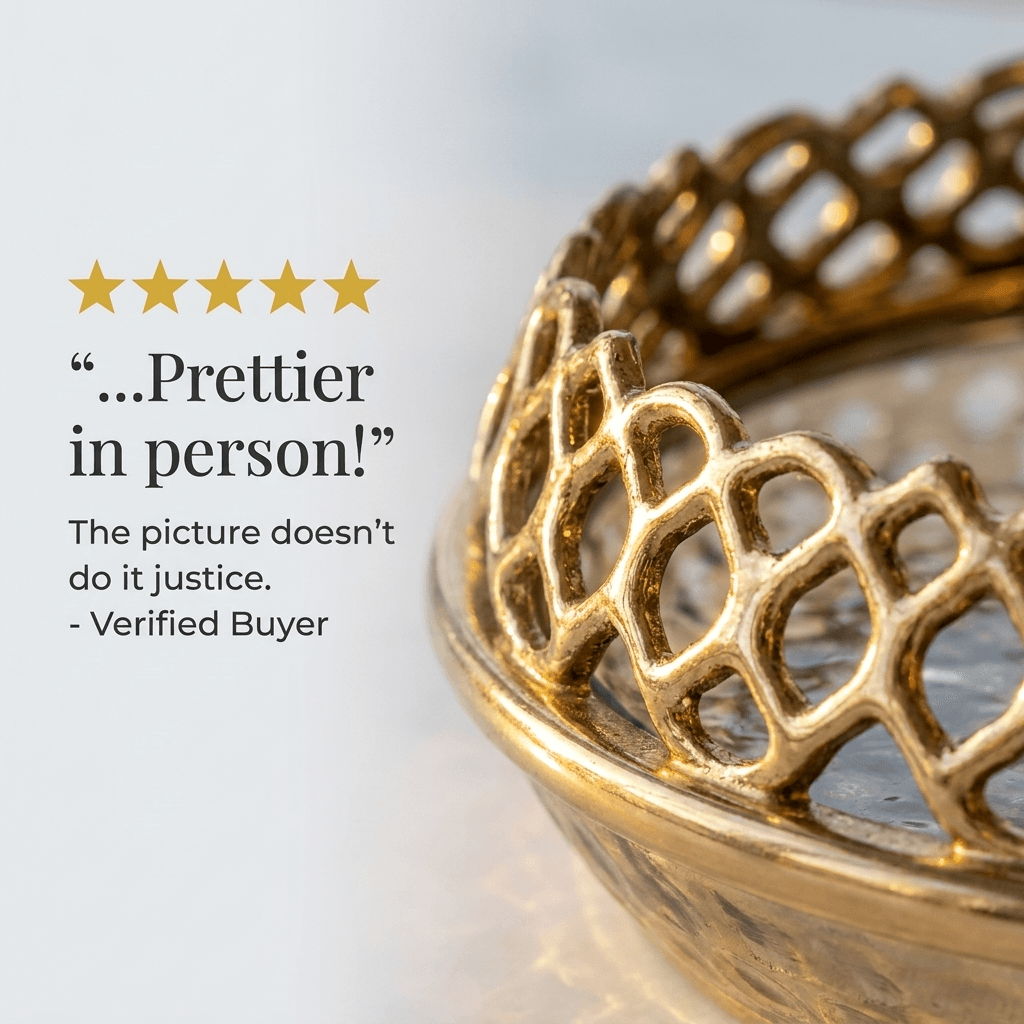 Soap Dish – Elegant Haven, Brass & Glass