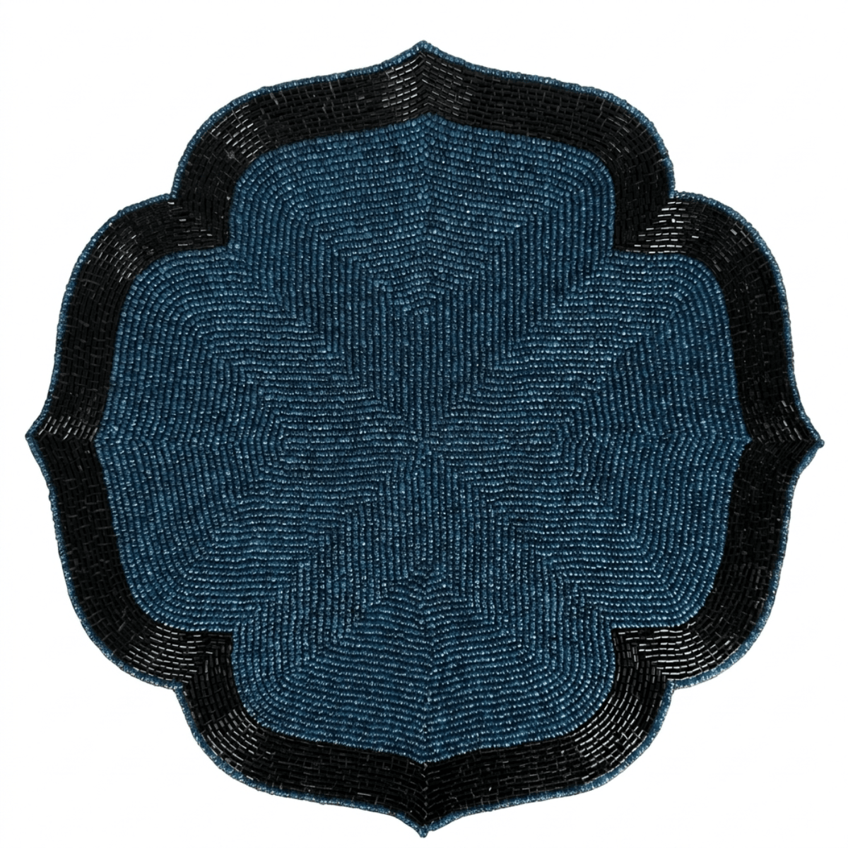 Beaded Placemats – 14 Inch Heat Resistant Dining Table Mats | Elegant Handmade Design