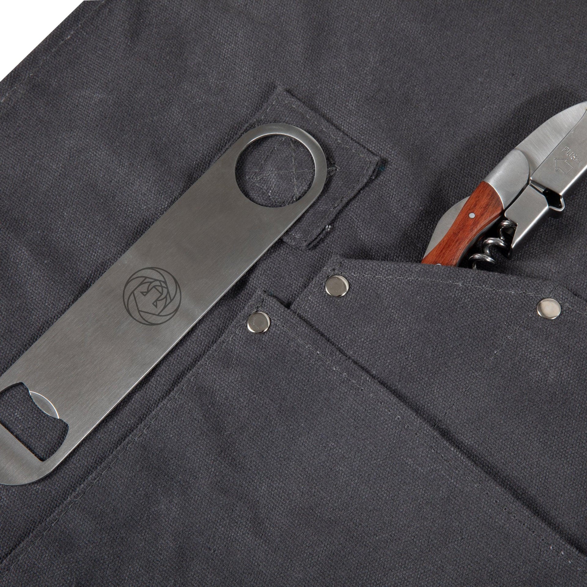 Collins Waxed Canvas Mixologist Apron
