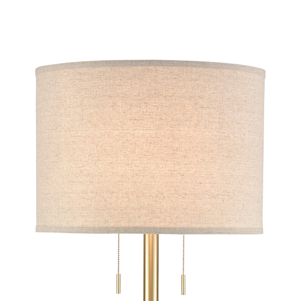 Below the Surface 63'' High 2-Light Floor Lamp - Polished Concrete