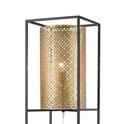 Gavia 60'' High 1-Light Floor Lamp - Antique Gold