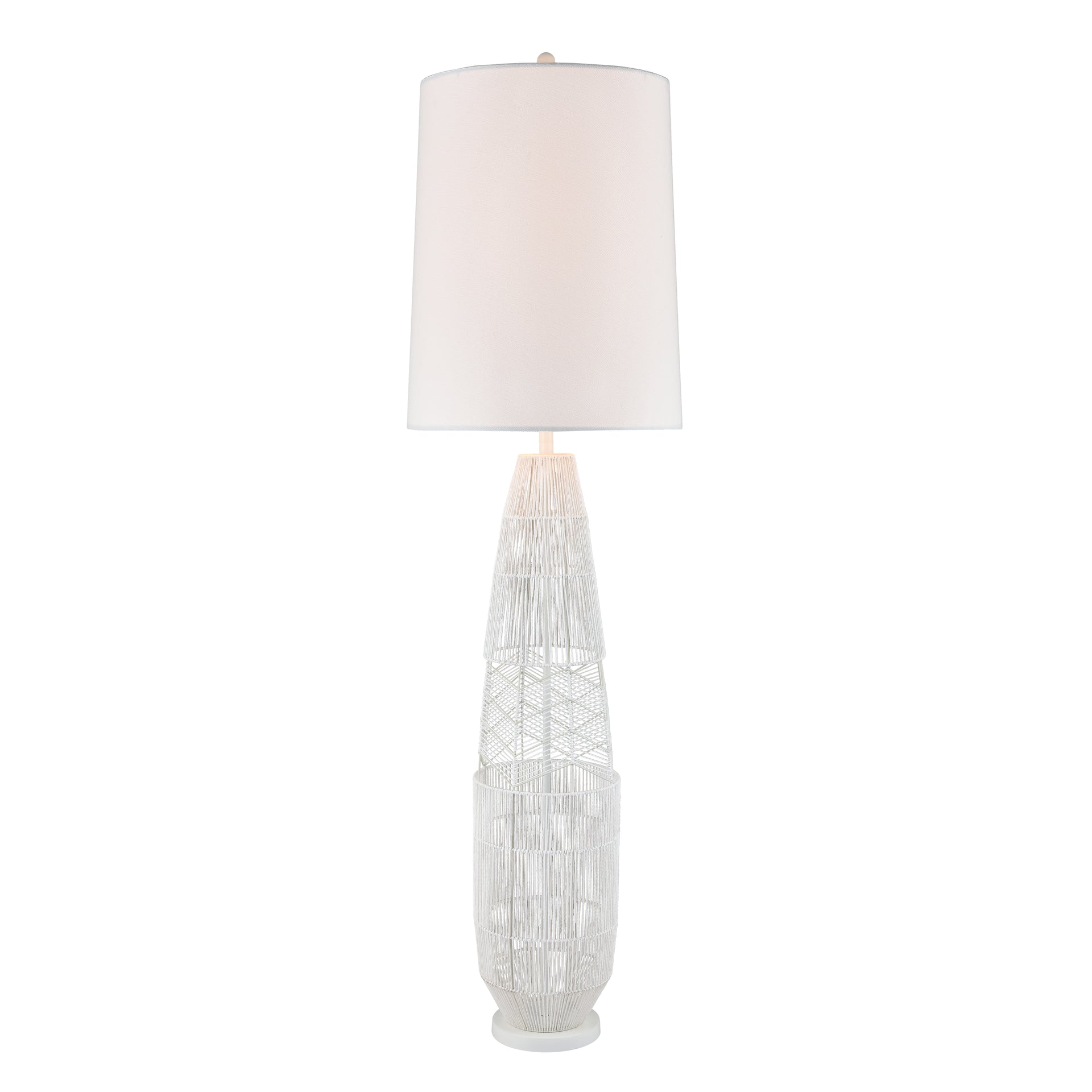 Husk 63'' High 1-Light Floor Lamp - White