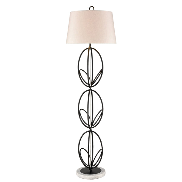 Morely 63'' High 1-Light Floor Lamp - Matte Black