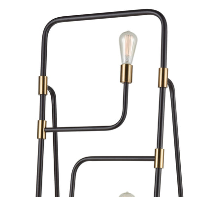 Think Tank 64'' High 5-Light Floor Lamp - Black