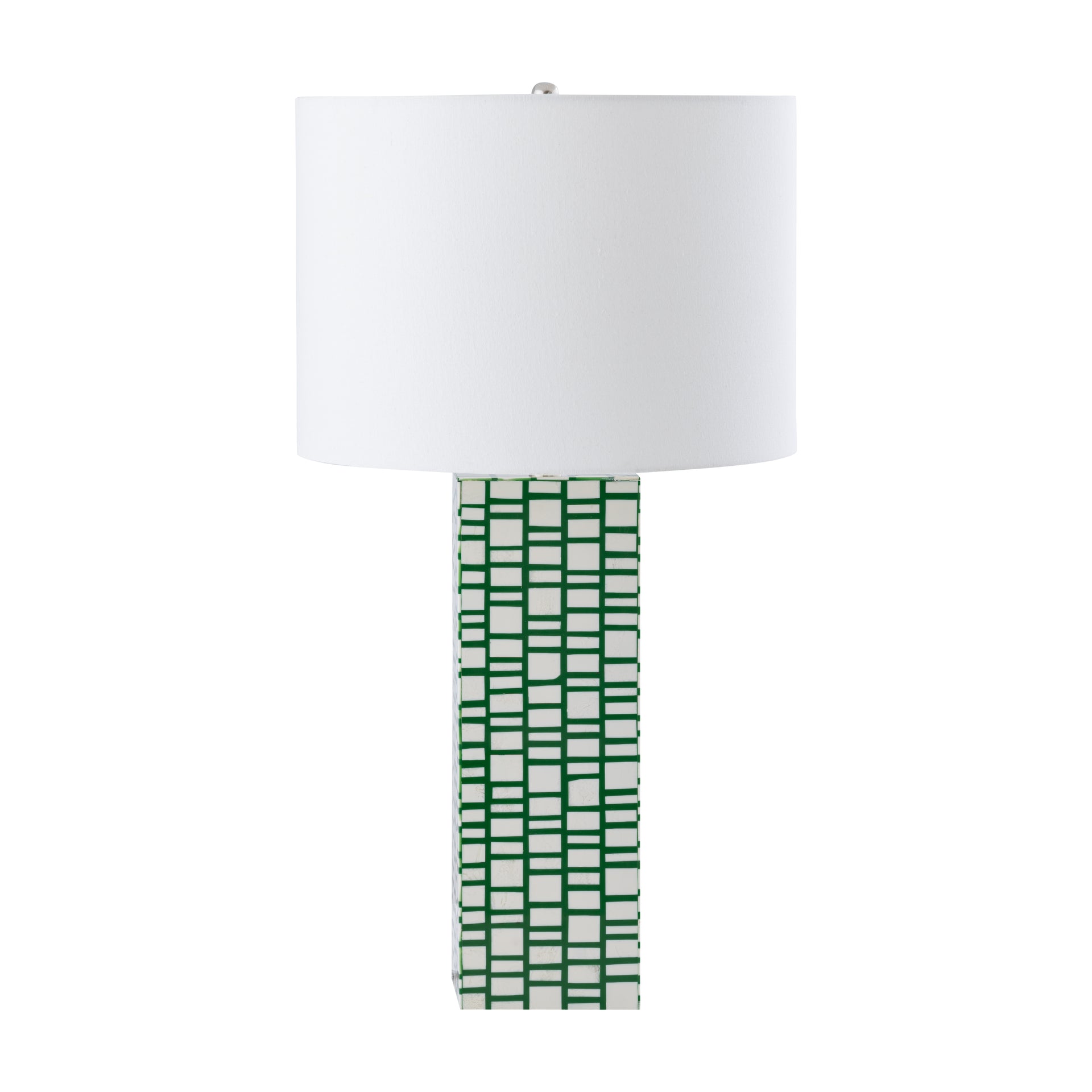 Etten 27'' High 1-Light Table Lamp - Green