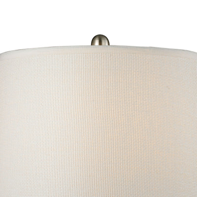 Hammered Glass 27'' High 1-Light Table Lamp - Blue
