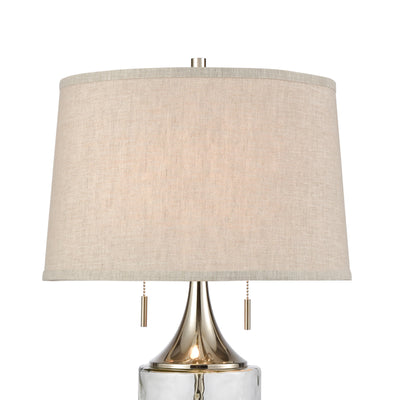 Tribeca 27'' High 2-Light Table Lamp - Clear