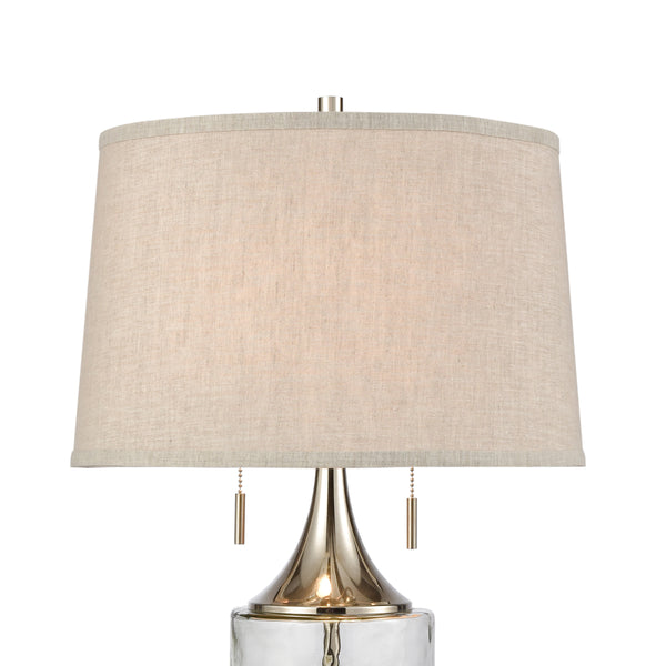 Tribeca 27'' High 2-Light Table Lamp - Clear