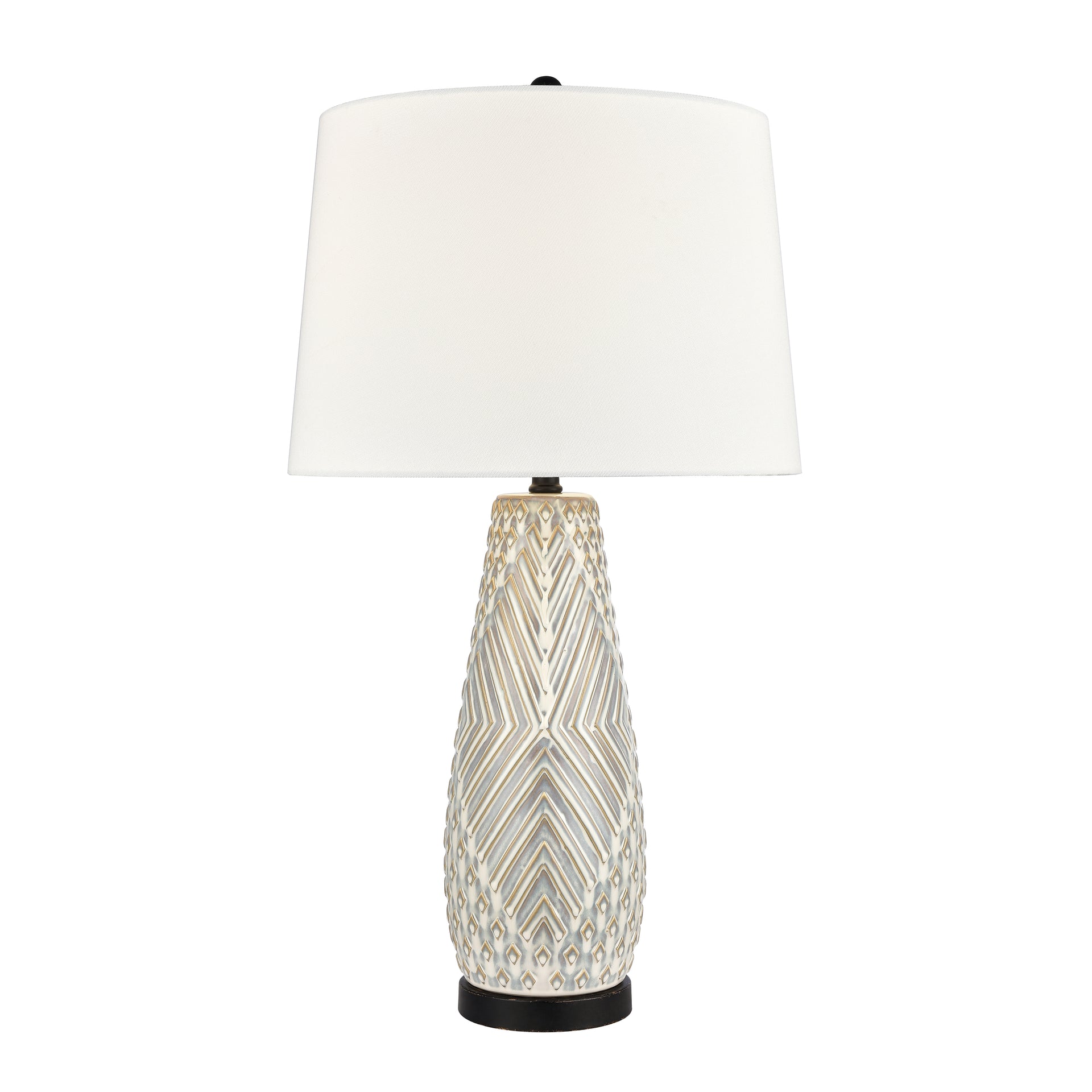 Whitland 30'' High 1-Light Table Lamp - Gray