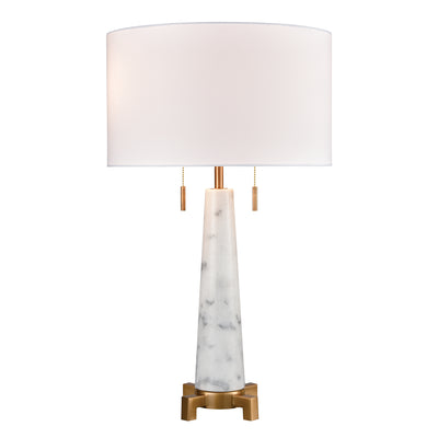 Rocket 27'' High 2-Light Table Lamp - Aged Brass