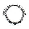 Hematite Adjustable Aromatherapy Bracelet