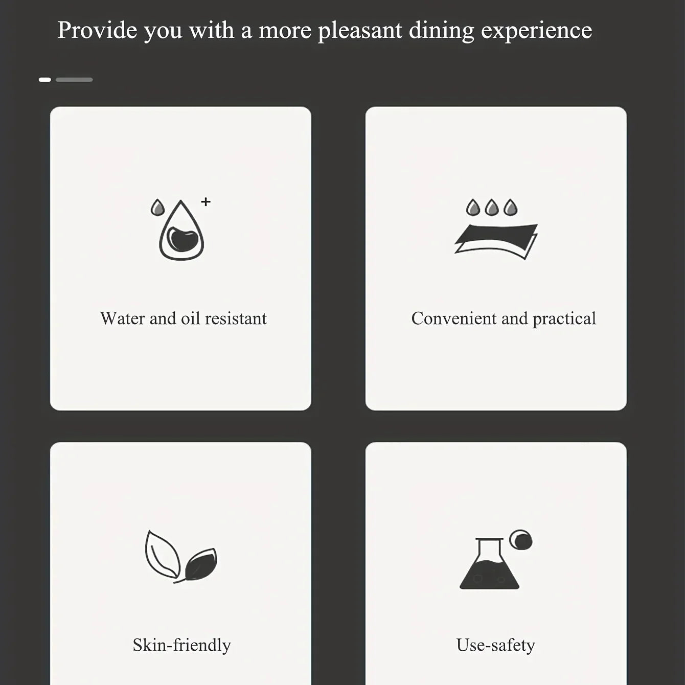 Placemat - Heat Resistant PVC Rectangle