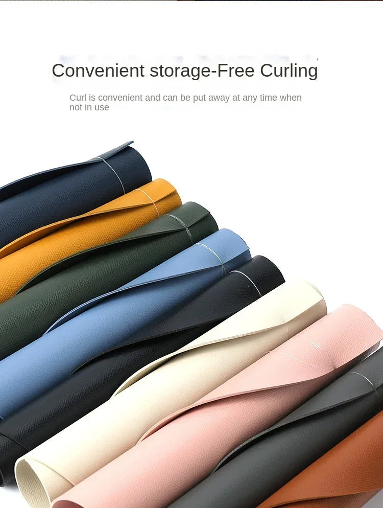Placemat - Waterproof PU Leather Semicircle