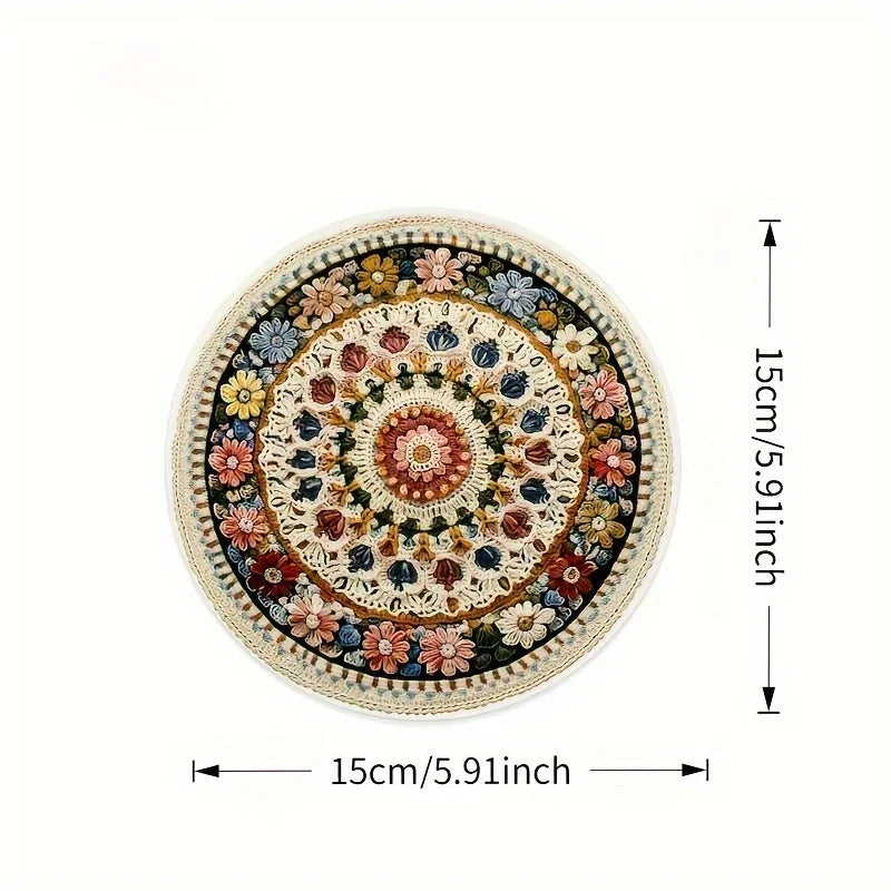 Placemats - Woven Wood Round