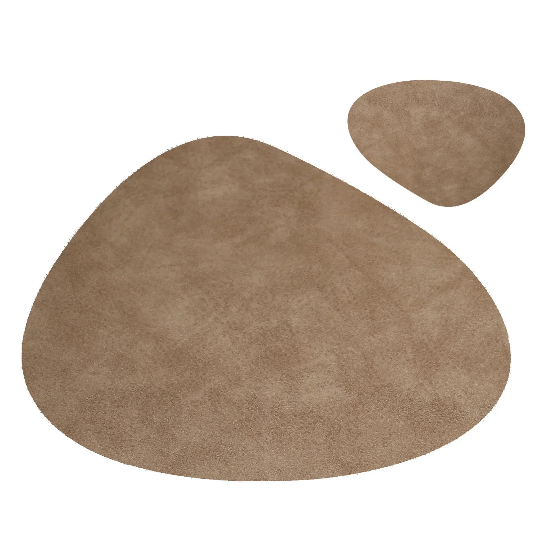 Placemats - Wrinkle Free Faux Leather Nordic