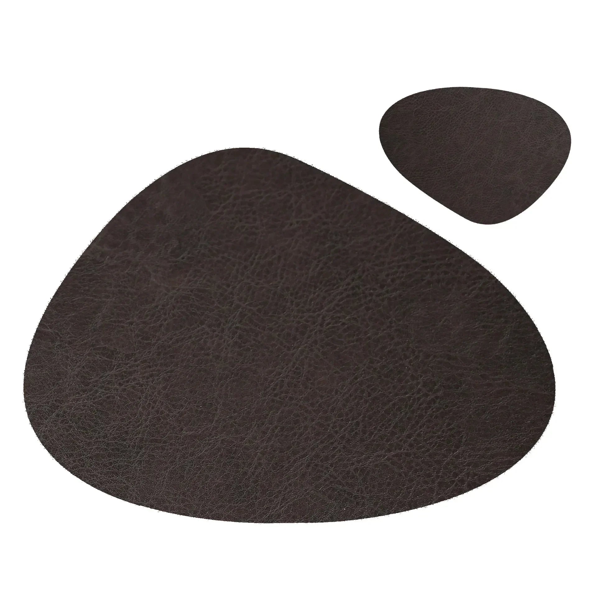 Placemats - Wrinkle Free Faux Leather Nordic